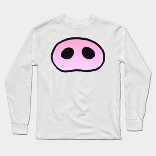 Pig's snout Long Sleeve T-Shirt